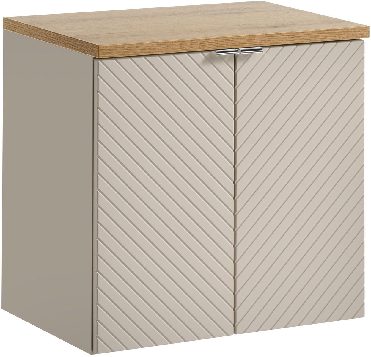 Set armoire Comad Viva Cashmere VIVA CASHMERE 82-60-2D, plan de travail Comad Nova Oak NOVA OAK A 89-60