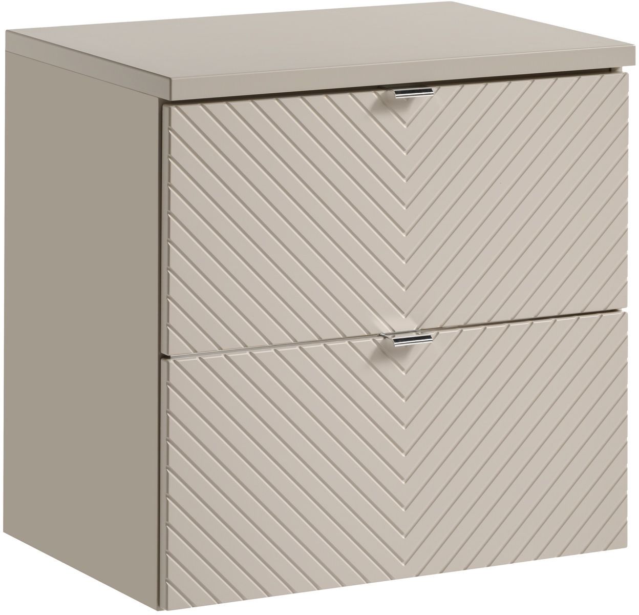 Set armoire Comad Viva Cashmere VIVA CASHMERE 82-60-2S, plan de travail Comad Nova Cashmere NOVA CASHMERE 89-60