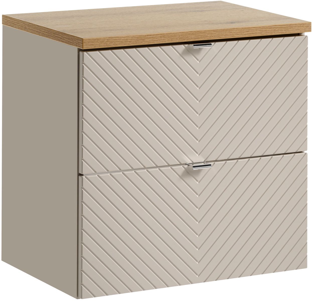 Set armoire Comad Viva Cashmere VIVA CASHMERE 82-60-2S, plan de travail Comad Nova Oak NOVA OAK A 89-60