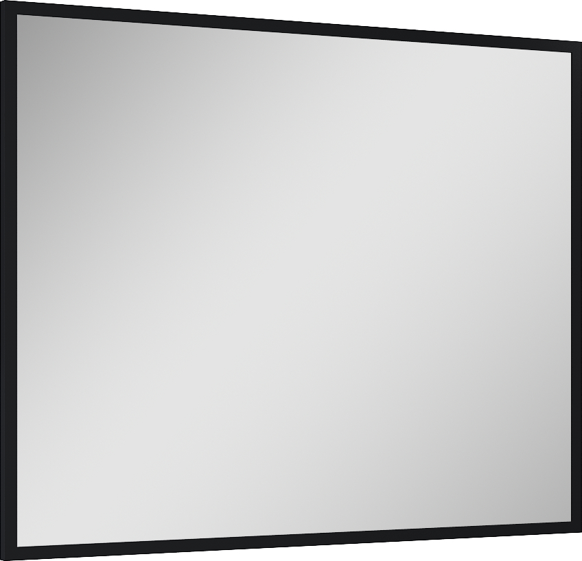 Elita miroir 100x80 cm rectangulaire noir RE061000020560