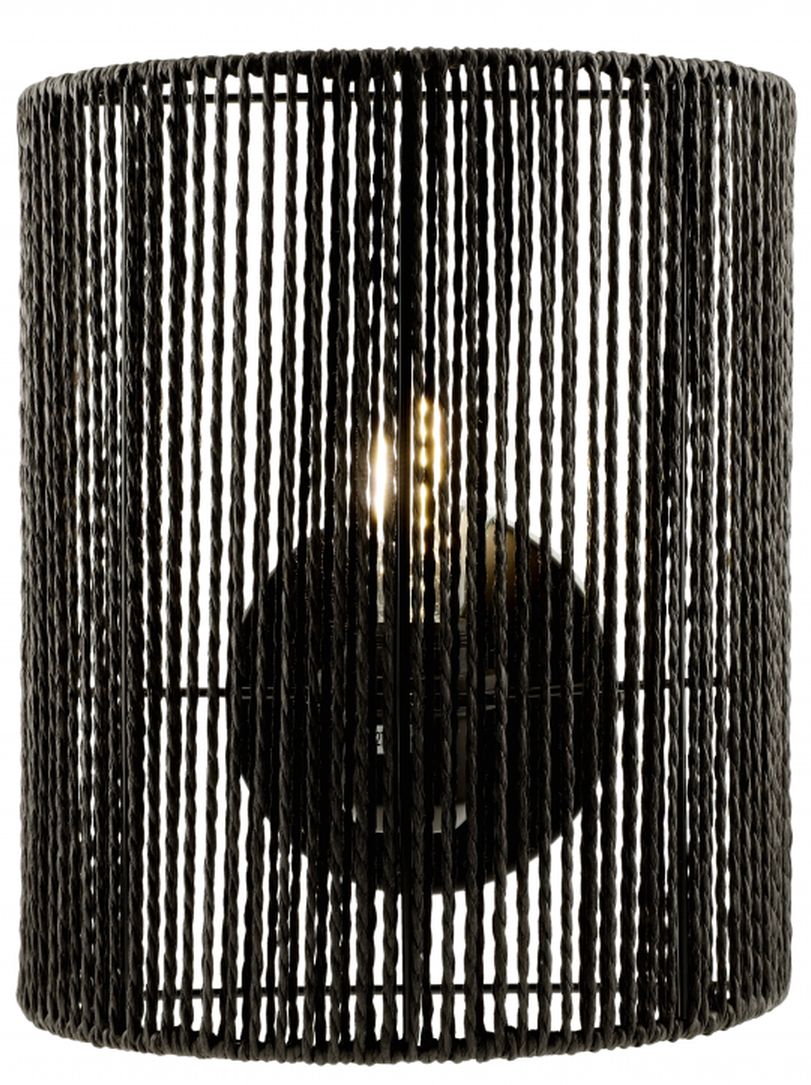 GTV Foresto applique murale 1x40 W noir OS-FORES3-10-DEC