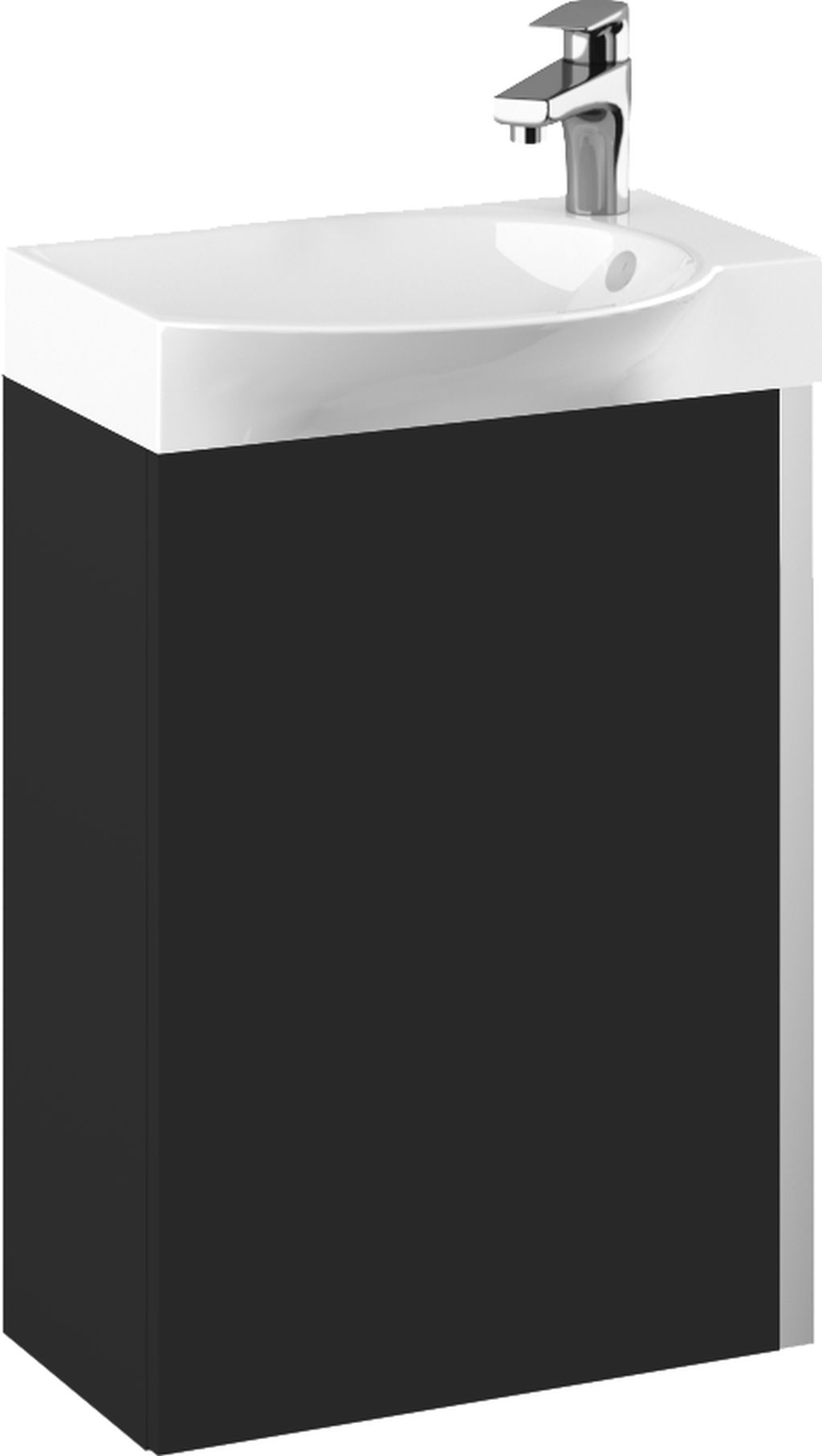 Elita Summer lavabo avec meuble 45 cm noire RE020450147160