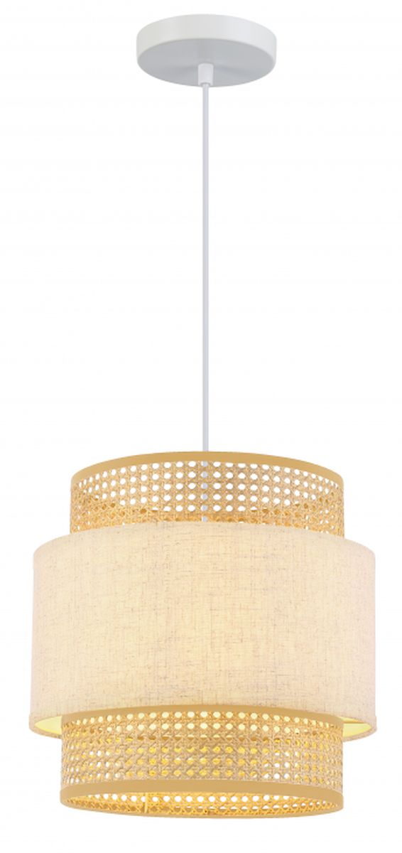 GTV Abra lampe suspendue 3x40 W crème OS-ABRA2-05-DEC