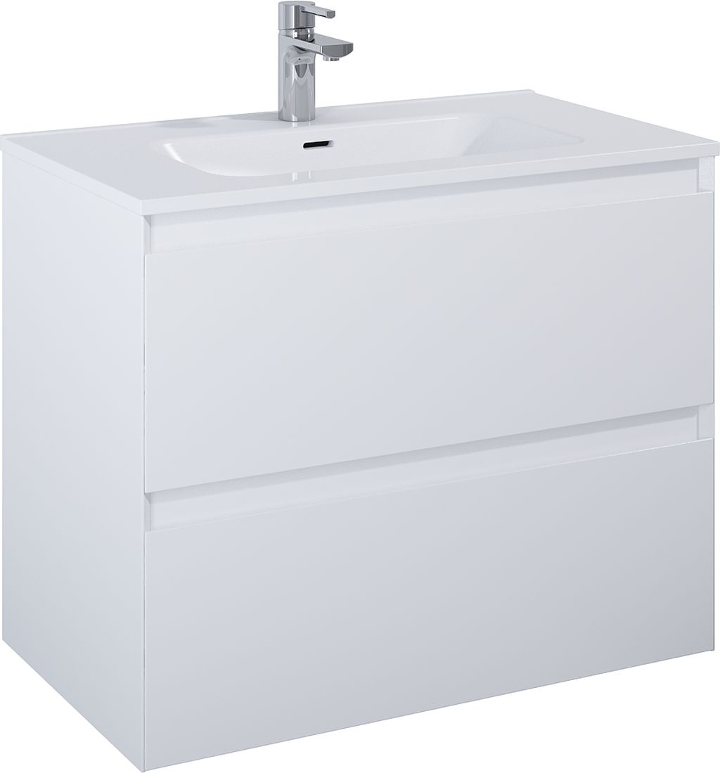 Elita Split armoire 80x45.8x63.5 cm sous-lavabo suspendu blanc RE010800055290