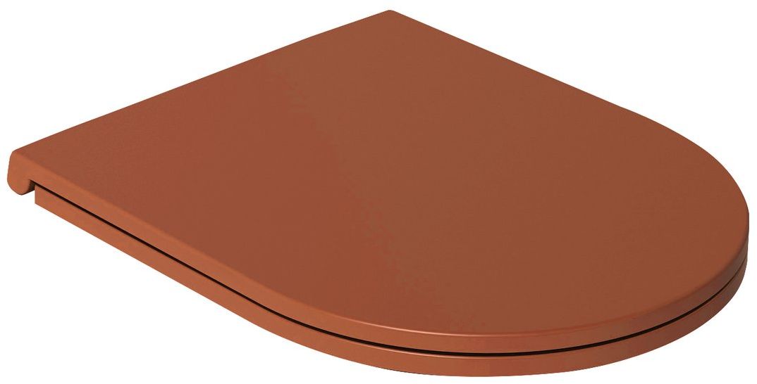 Isvea Infinity abattant de wc à descente amortie marron 40KF0548I-S