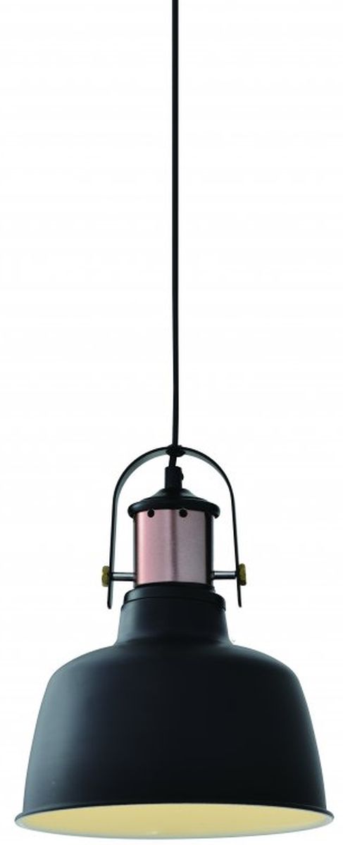 GTV Noor lampe suspendue 1x40 W noir OS-NOOR-10-DEC