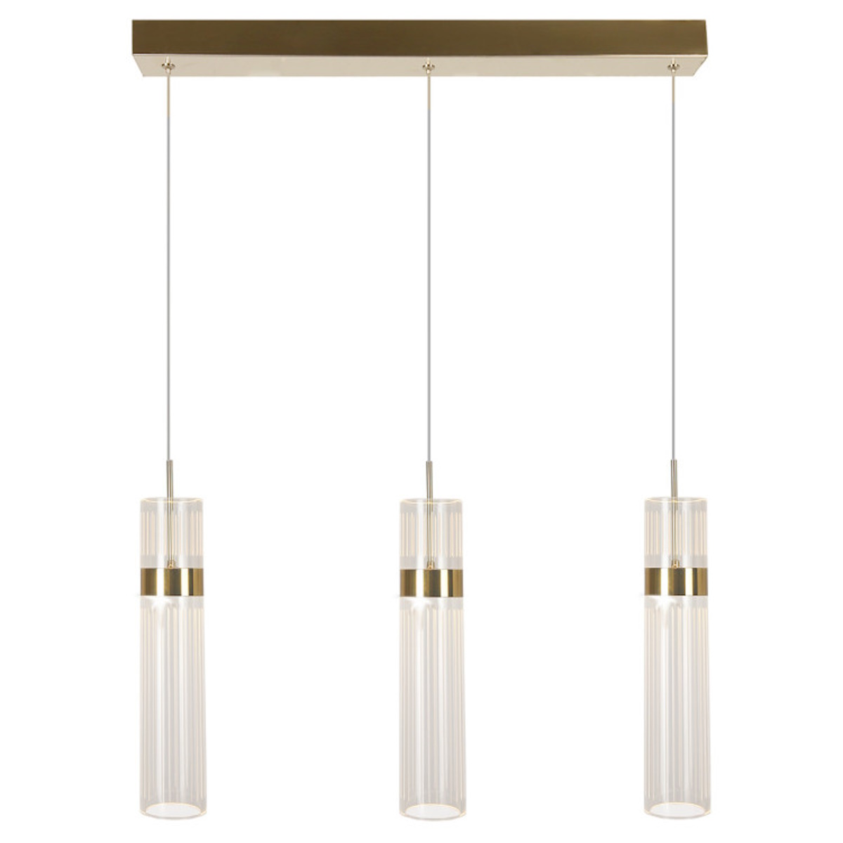 Light Prestige Ambiente lampe suspendue 3x6 W doré LP15103LGD
