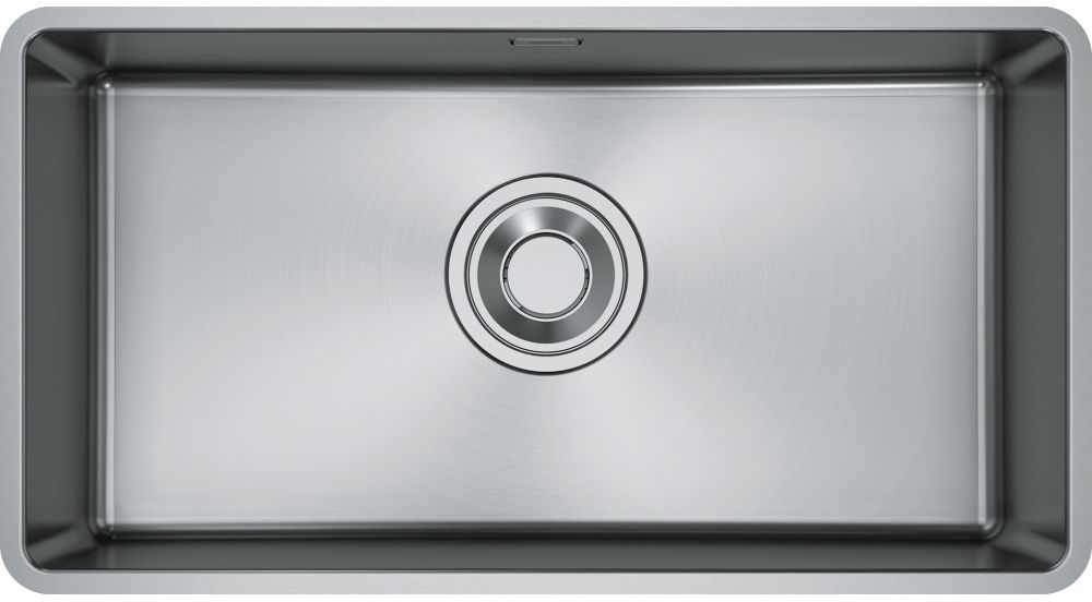 Franke Maris Quiet évier en acier inoxydable 86x46.4 cm acier 122.0694.479