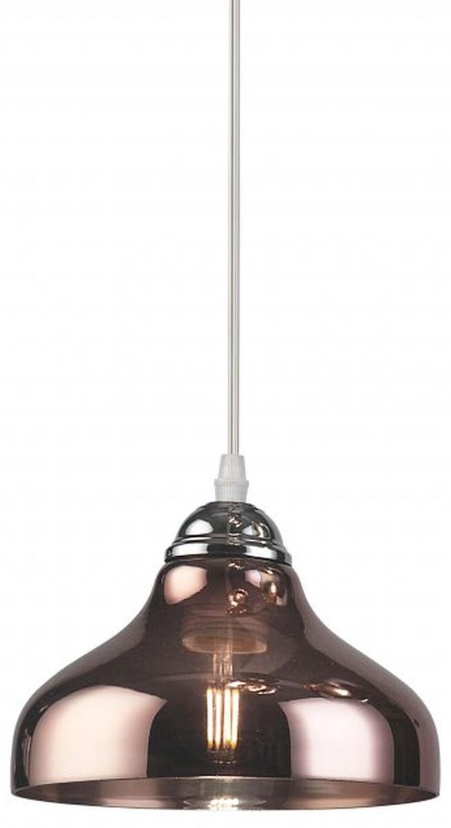 GTV Marite lampe suspendue 1x40 W marron OS-MARI-42-DEC
