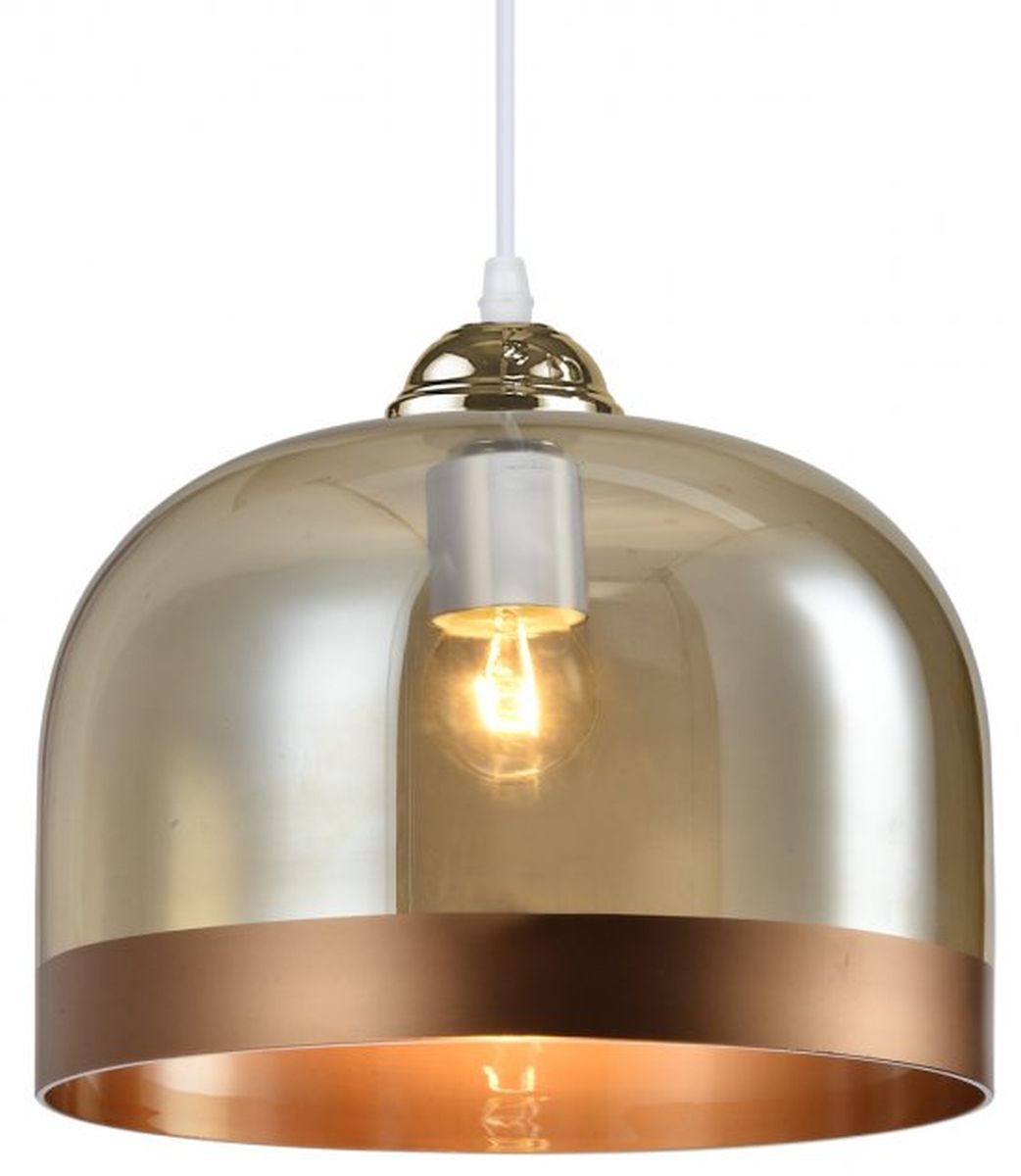 GTV Lati lampe suspendue 1x40 W ambre OS-LATI-43-DEC