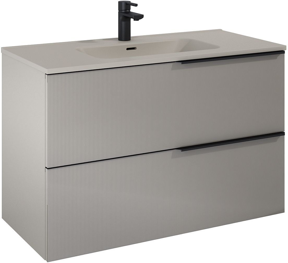 Elita Soho armoire 100x45.3x63.5 cm sous-lavabo suspendu beige RE011004047020