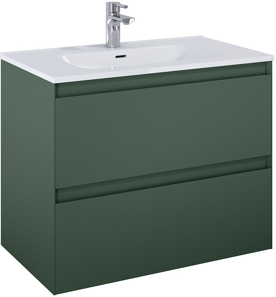 Elita Split armoire 80x45.8x63.5 cm sous-lavabo suspendu vert RE010800057010