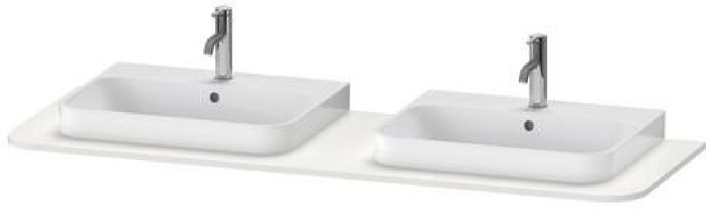 Duravit Happy D.2 plan de travail suspendu 160x55 cm blanc HP032HB3636