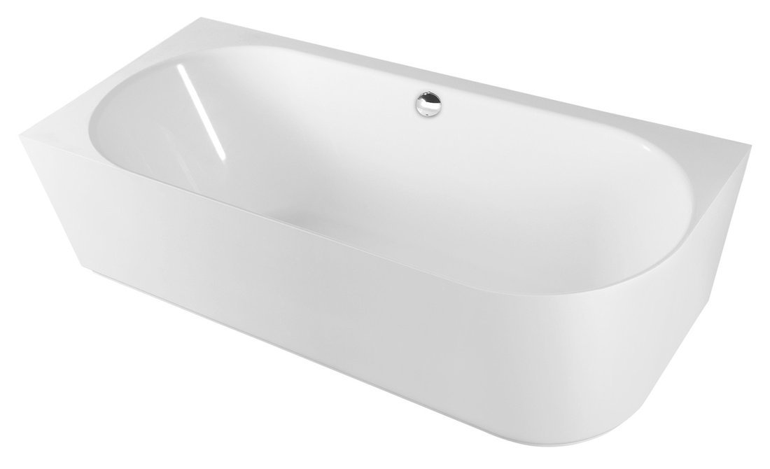 Polysan Sussi baignoire autoportante 149.5x70.5 cm ovale blanc 93231L