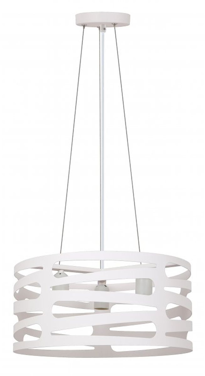 GTV Marisa lampe suspendue 1x40 W blanc OS-MAR-E27-00-DEC