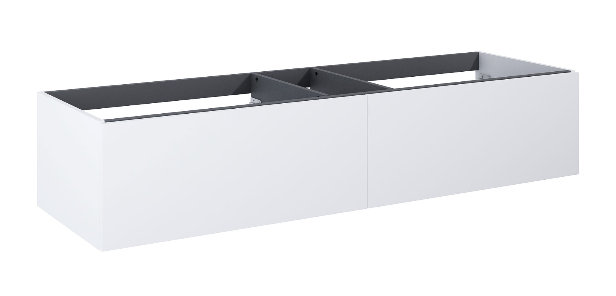 Elita Look Slim armoire 160x44.9x31.8 cm sous-lavabo suspendu blanc RE081604025290