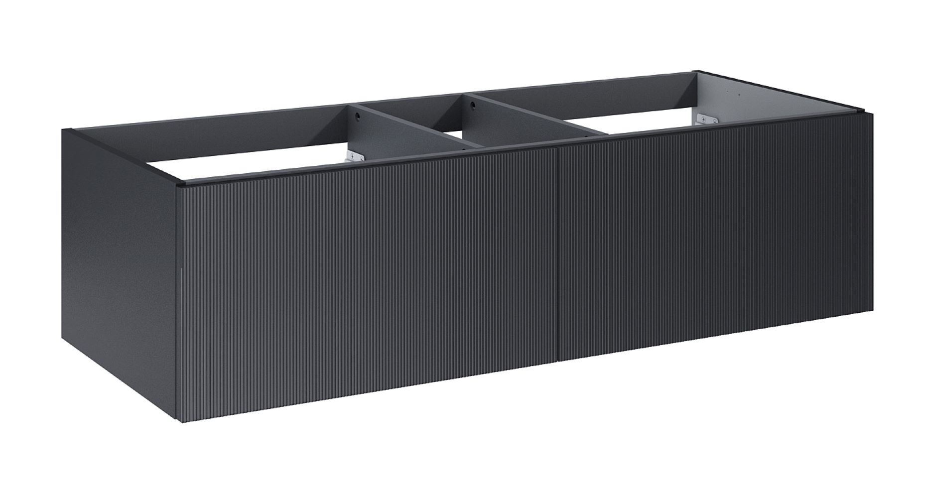 Elita Soho Slim armoire 120x45.3x31.8 cm sous-lavabo suspendu noir RE081204047160