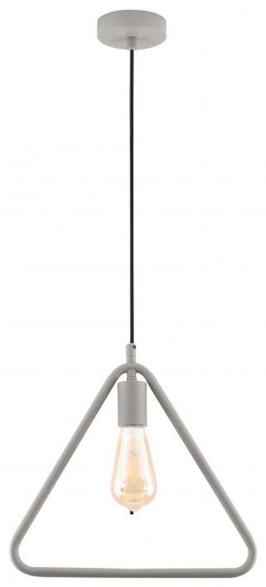 GTV Gija lampe suspendue 1x40 W gris/cendre OS-GI-E27-15-DEC