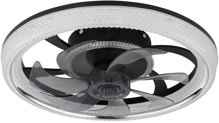 Globo Lighting Cirilla plafonnier 1x30 W noir 03644
