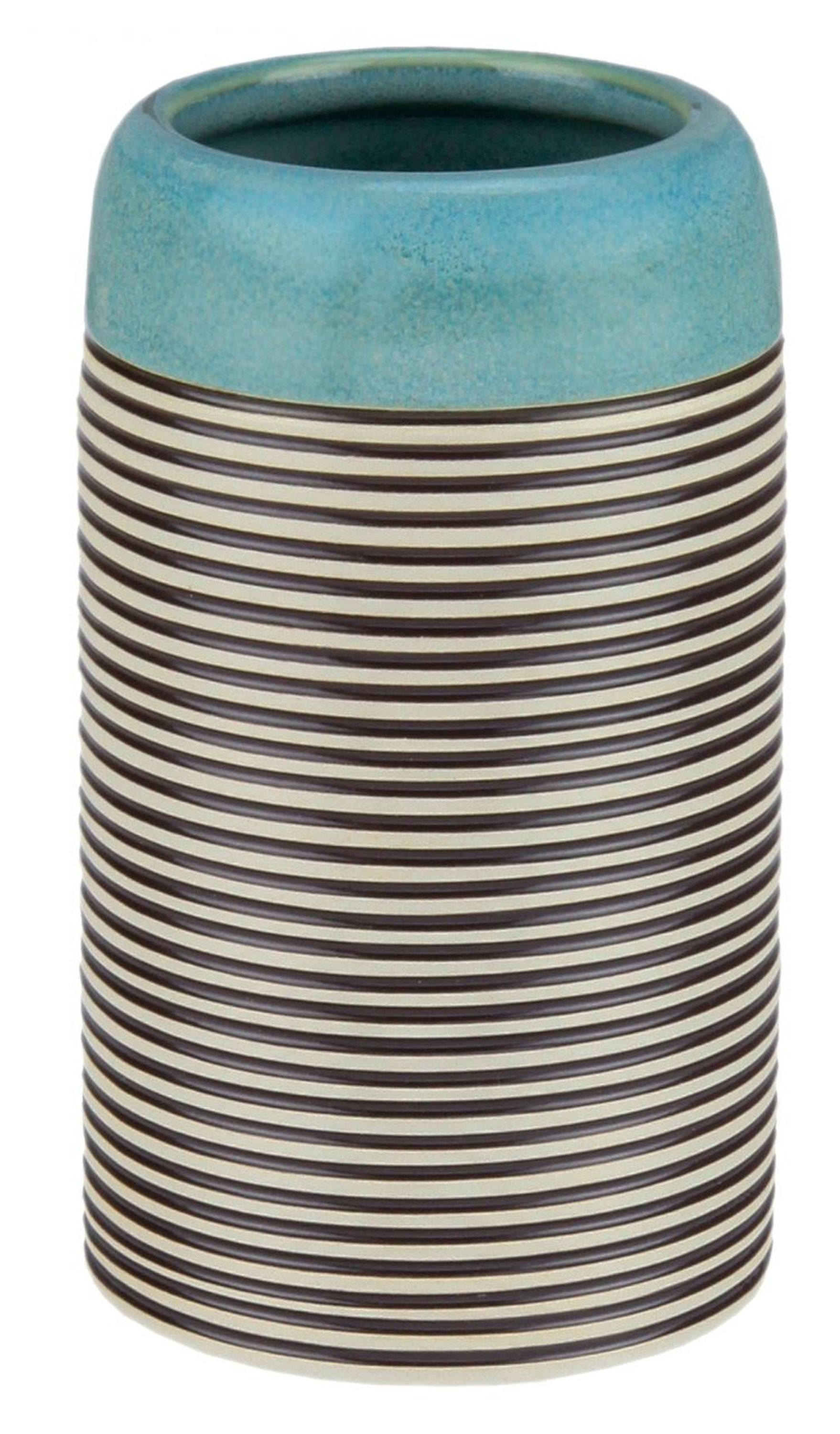 Kleine Wolke Okapi gobelet pour brosses à dents noir-bleu-beige 8678702852