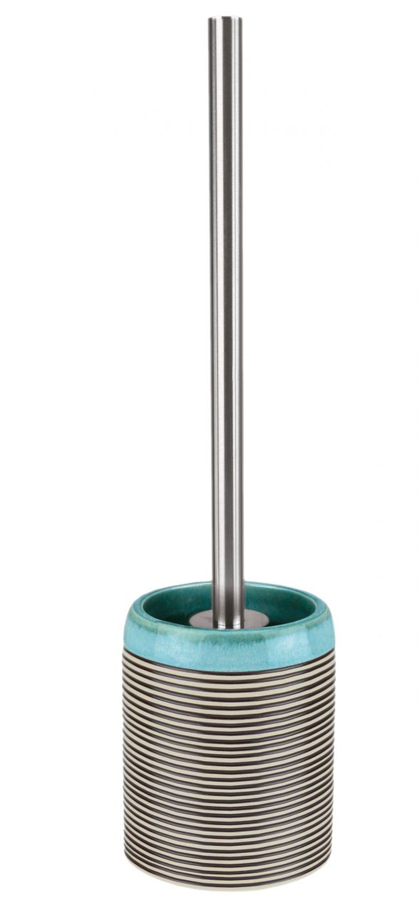 Kleine Wolke Okapi brosse wc posé noir-céramique-beige 8678702856