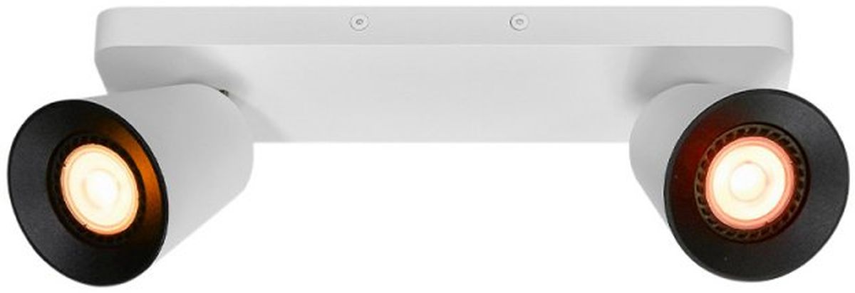 GTV Elli plafonnier 2x20 W blanc OS-ELLI-2GU10-00-DEC