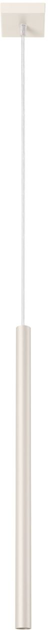 Sollux Lighting Pastelo lampe suspendue 1x8 W beige SL.1512