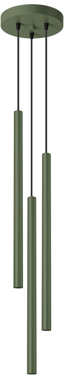 Sollux Lighting Pastelo lampe suspendue 3x8 W vert SL.1520