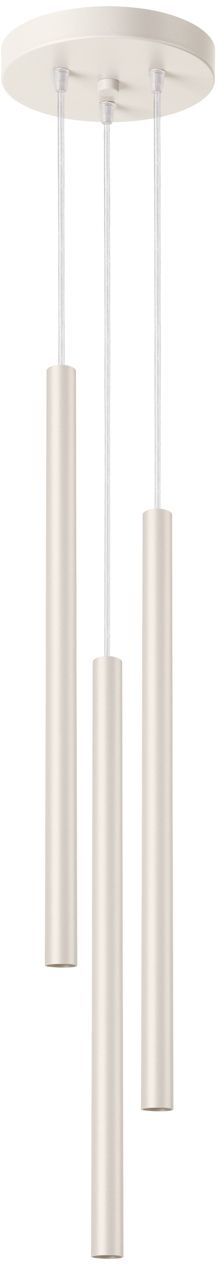 Sollux Lighting Pastelo lampe suspendue 3x8 W beige SL.1515