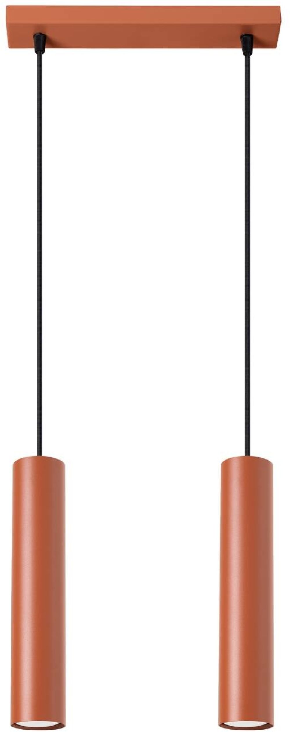 Sollux Lighting Lagos lampe suspendue 2x10 W rouge SL.1490