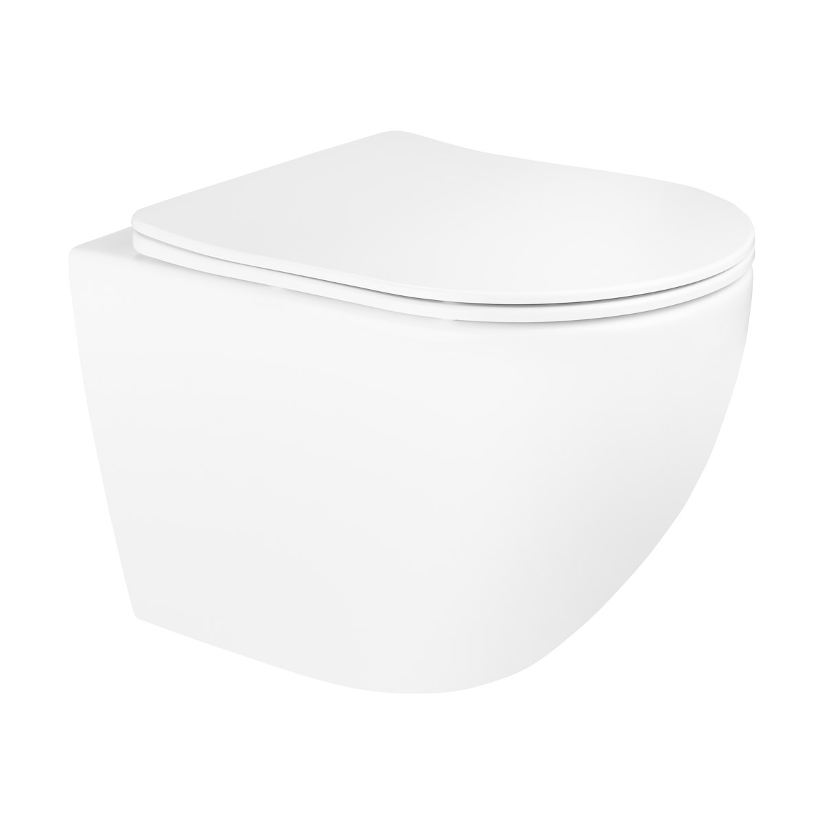 Set cuvette de WC Oltens Hamnes 42513000, abattant de WC Oltens Hamnes 45119000