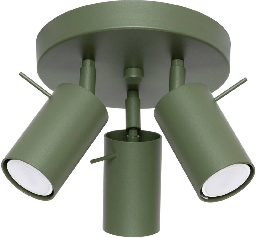 Sollux Lighting Ring plafonnier 3x10 W vert SL.1503