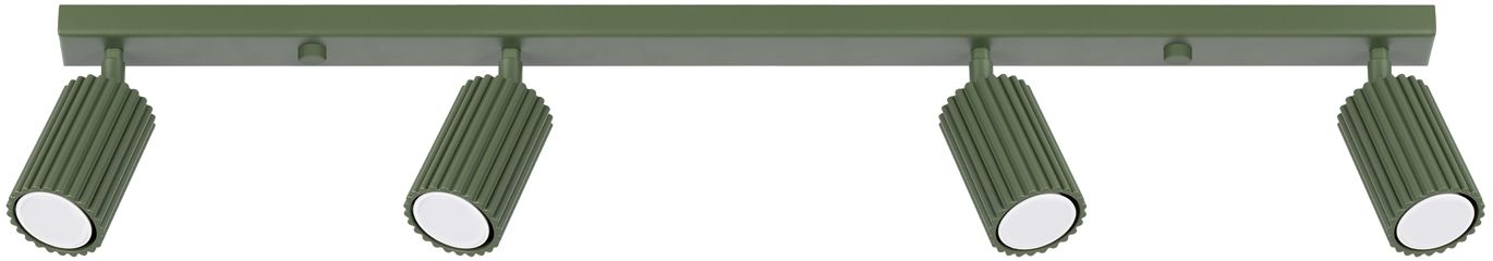 Sollux Lighting Karbon plafonnier 4x10 W vert SL.1622