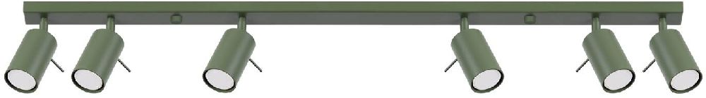 Sollux Lighting Ring plafonnier 6x10 W vert SL.1505