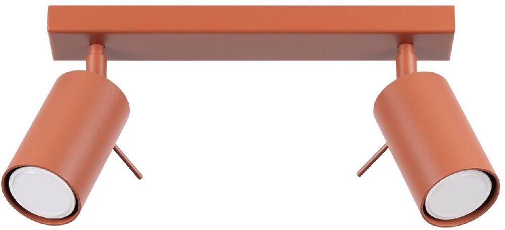 Sollux Lighting Ring plafonnier 2x10 W rouge SL.1507