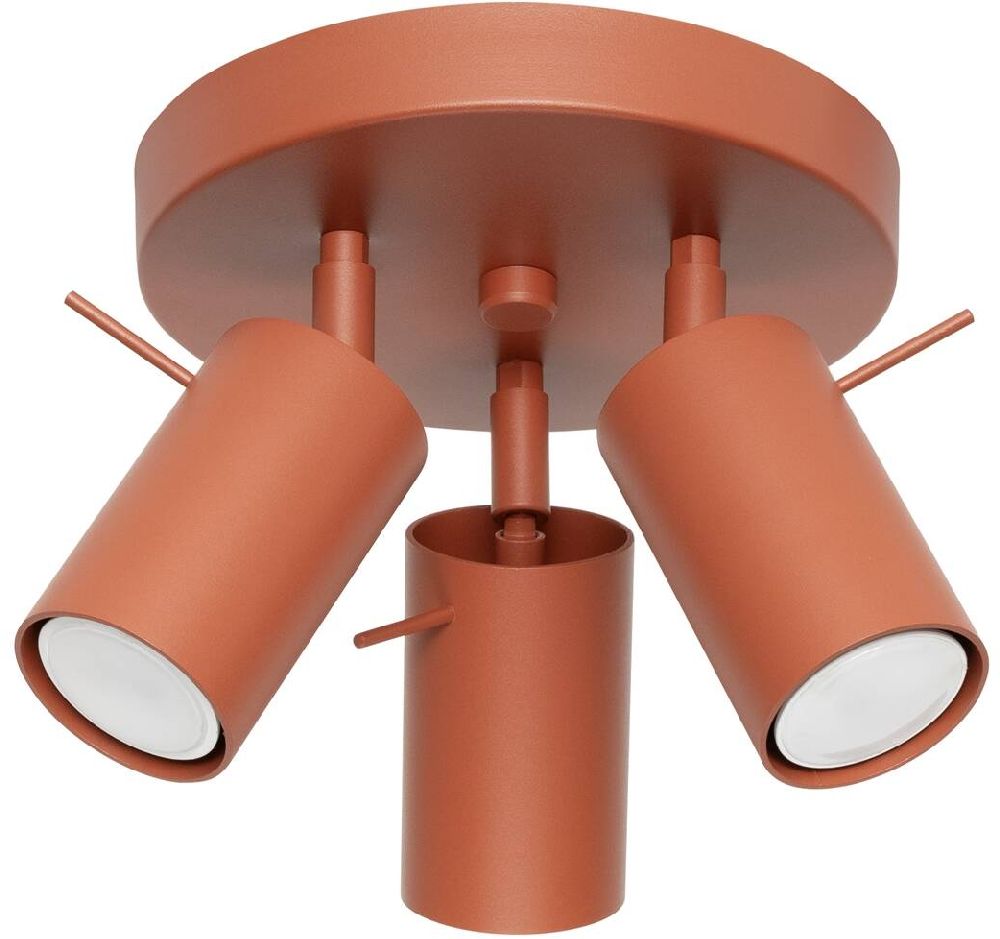 Sollux Lighting Ring plafonnier 3x10 W rouge SL.1509