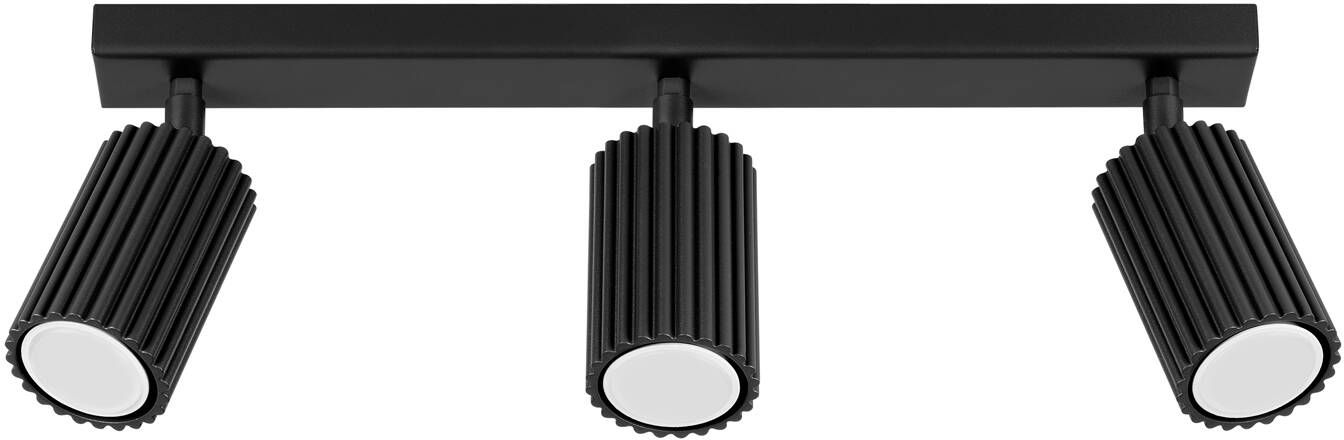 Sollux Lighting Karbon plafonnier 3x10 W noir SL.1581