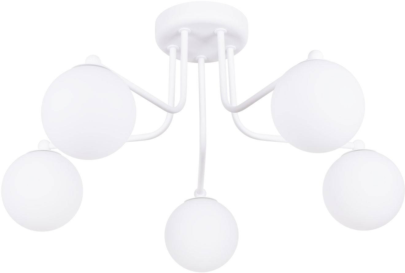 Sollux Lighting Astral plafonnier 5x8 W blanc SL.1660