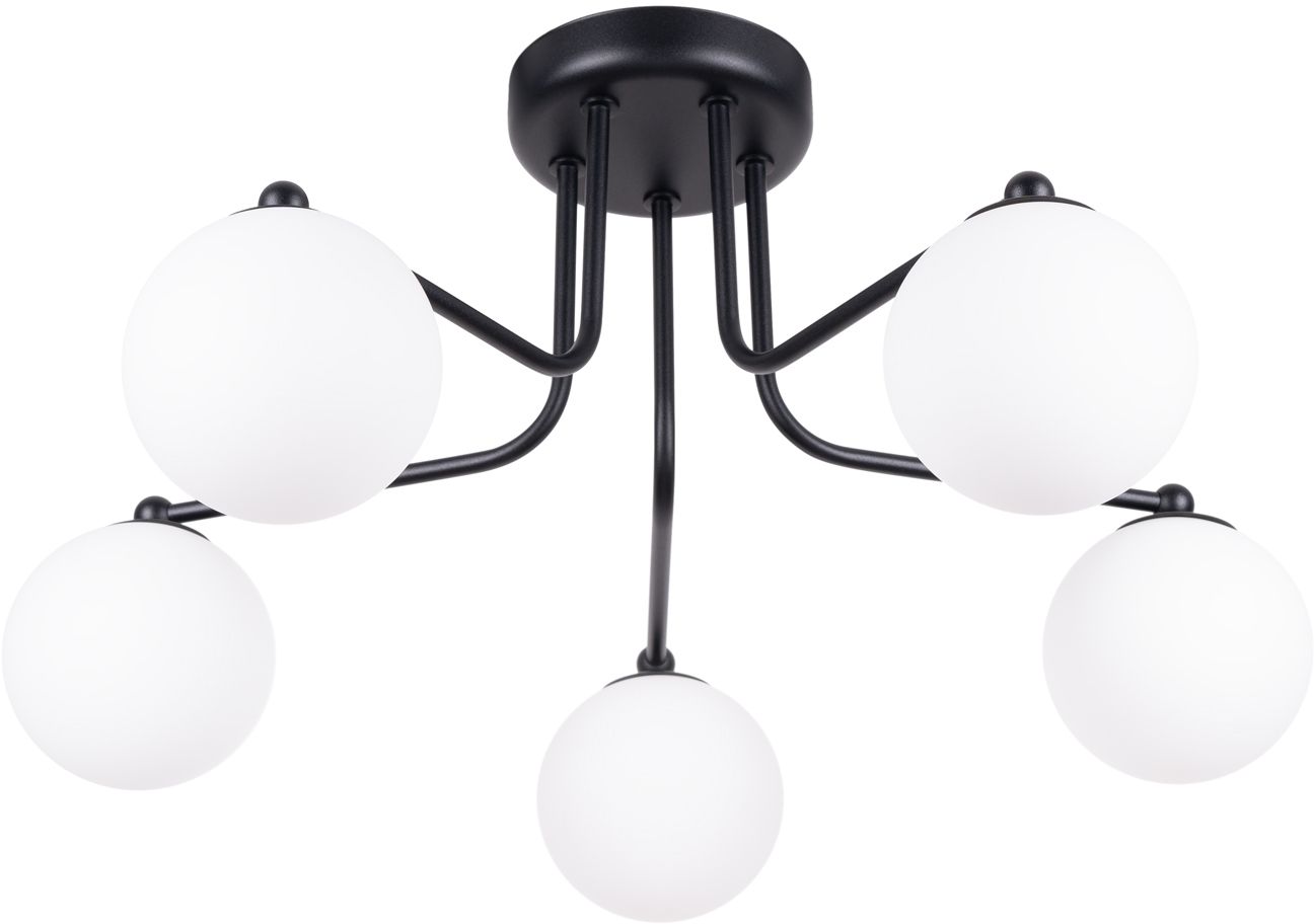 Sollux Lighting Astral plafonnier 5x8 W blanc-noir SL.1663