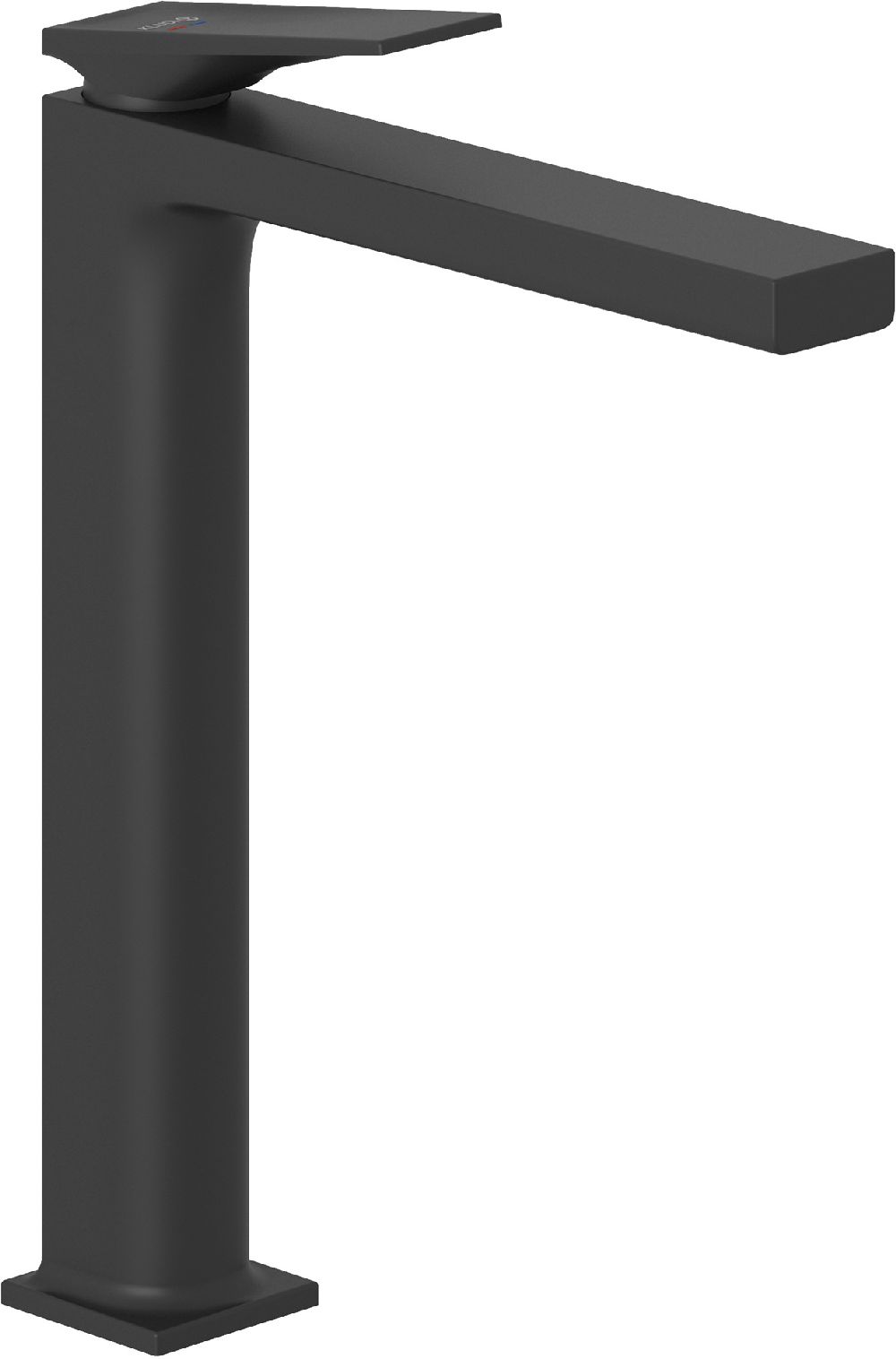 Kludi Decus mitigeur de lavabo sur pied noir 542983975