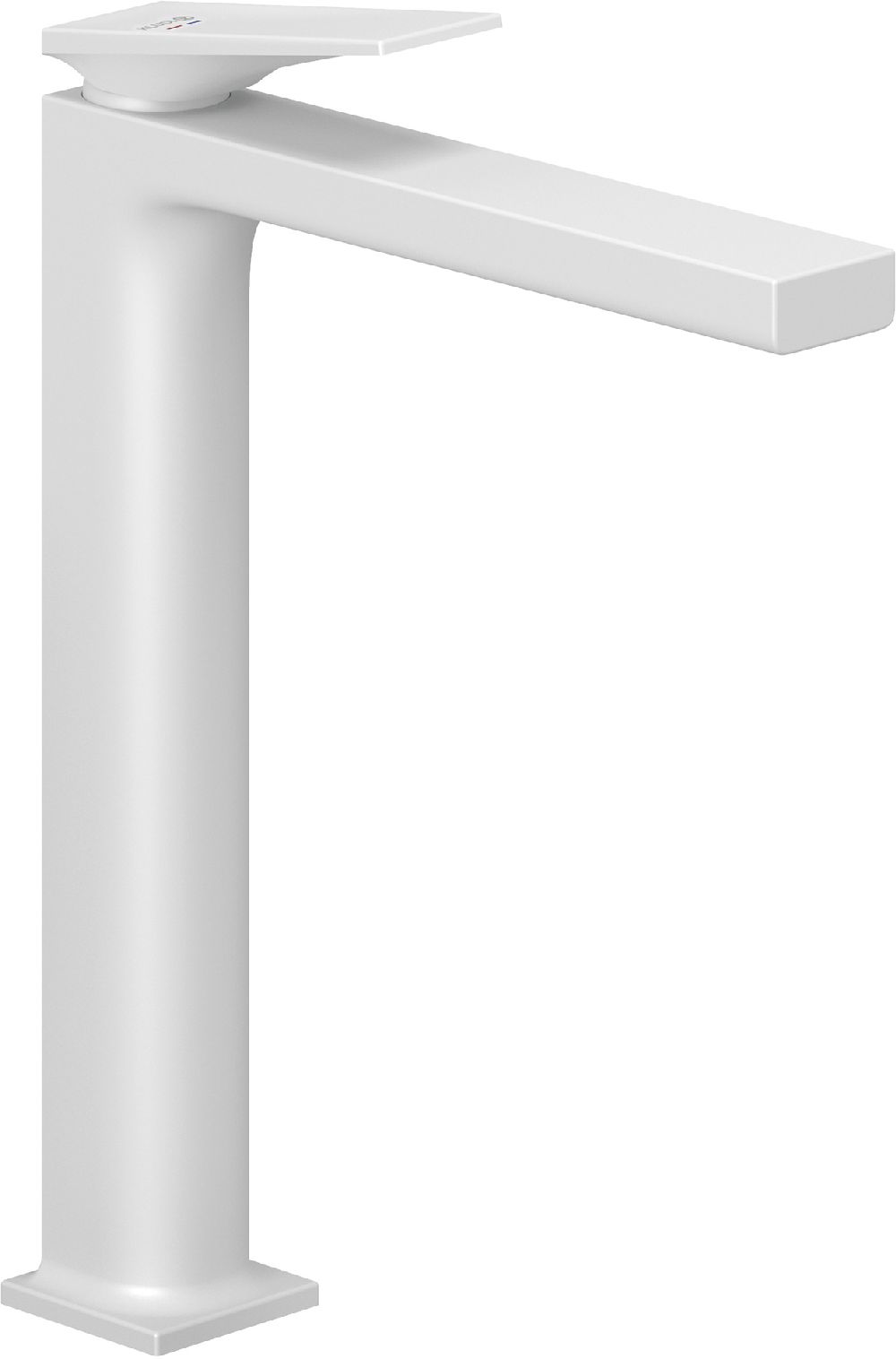 Kludi Decus mitigeur de lavabo sur pied blanc 542985375
