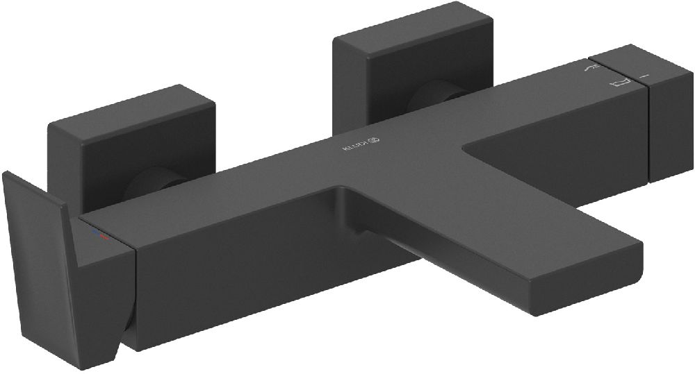 Kludi Decus mitigeur bain-douche murale noir 546913975