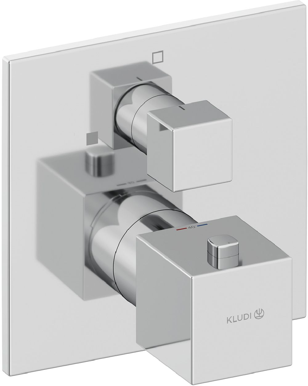 Kludi Decus mitigeur de douche encastrée oui chrome 548850575