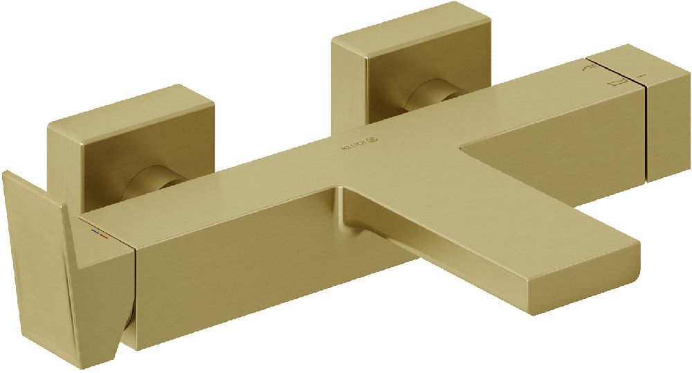 Kludi Decus mitigeur bain-douche murale doré 54691N075