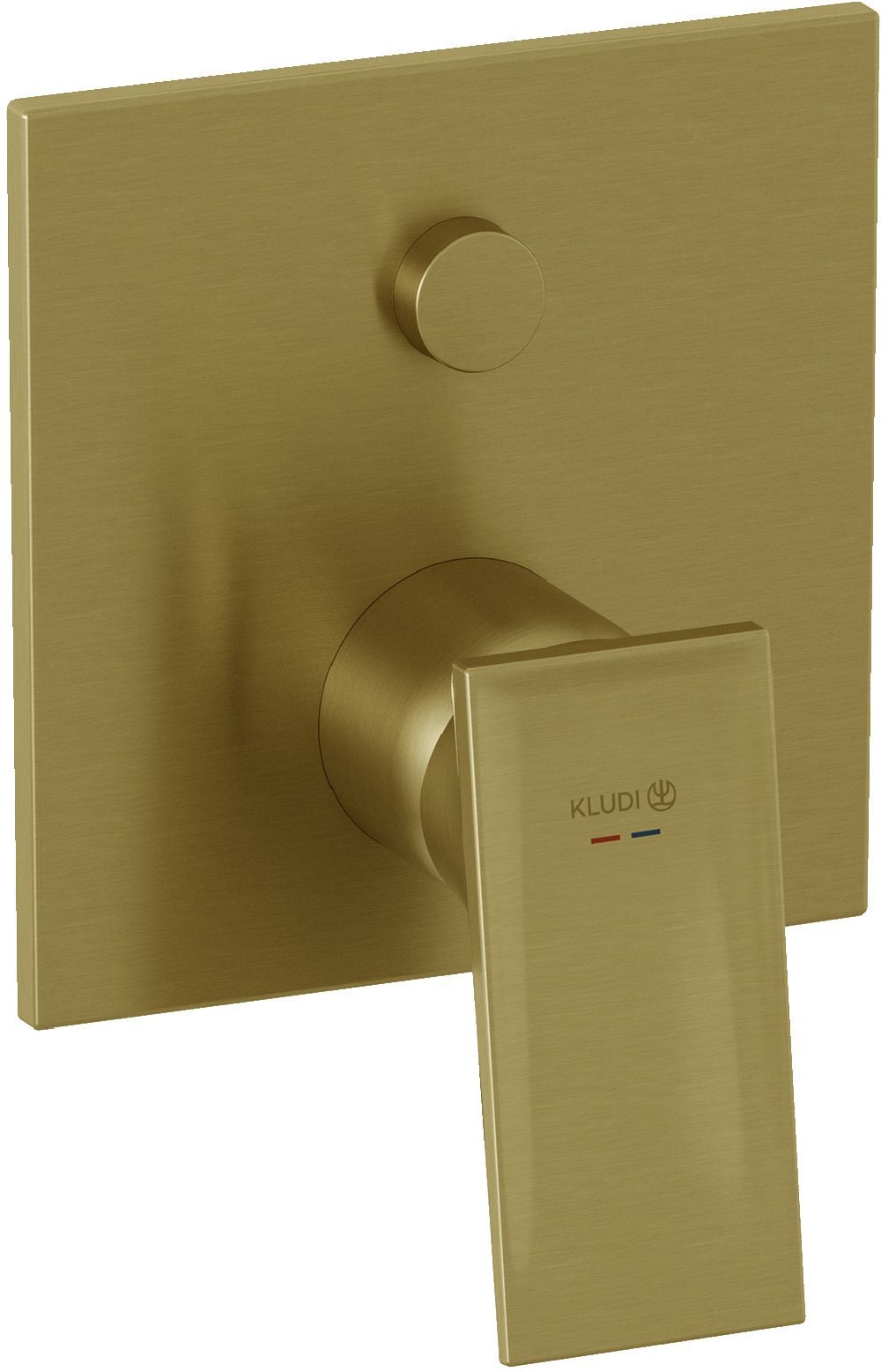 Kludi Decus mitigeur bain-douche encastrée avec thermostat doré 54759N075