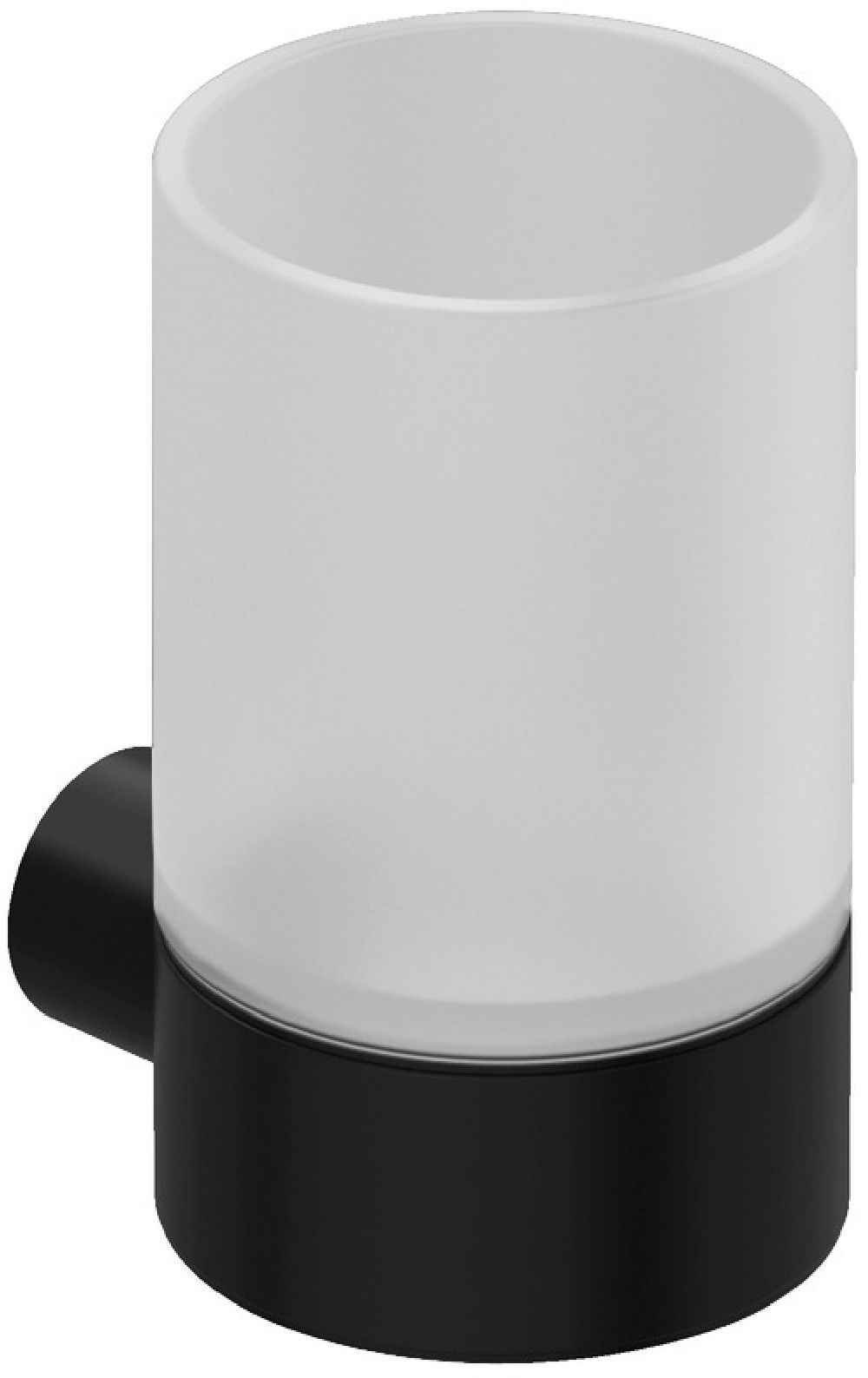 Kludi Vela R gobelet pour brosses à dents noir 5897539