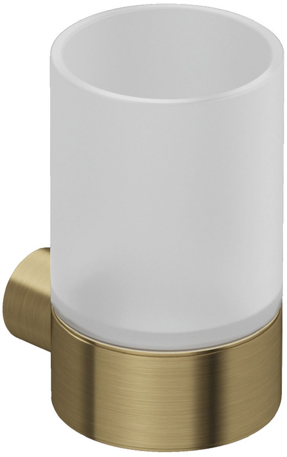 Kludi Vela R gobelet pour brosses à dents doré 58975N0