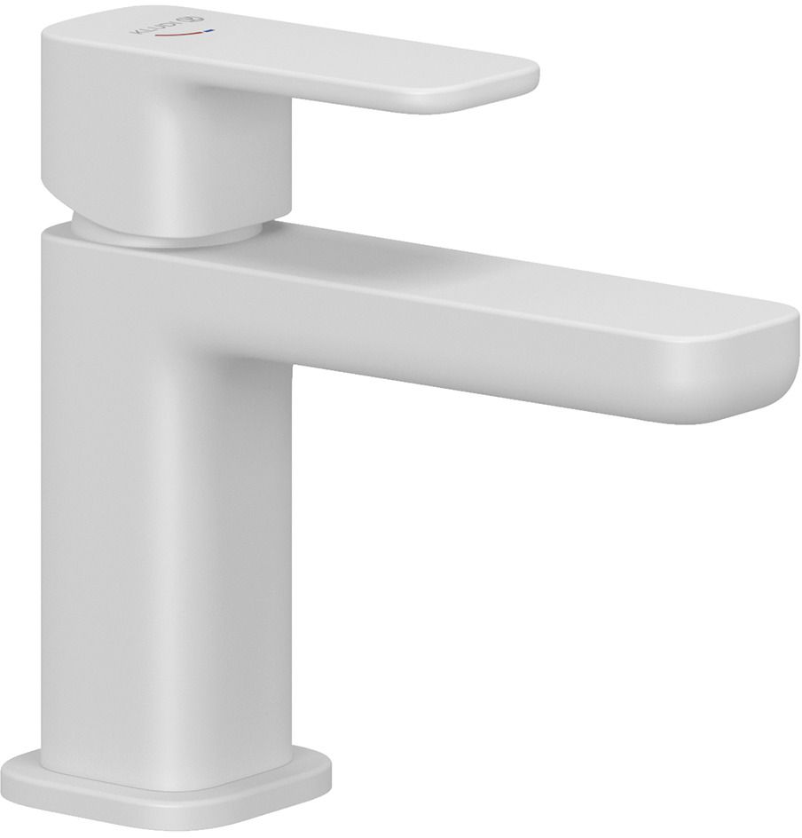 Kludi Renon mitigeur de lavabo sur pied blanc 422675375