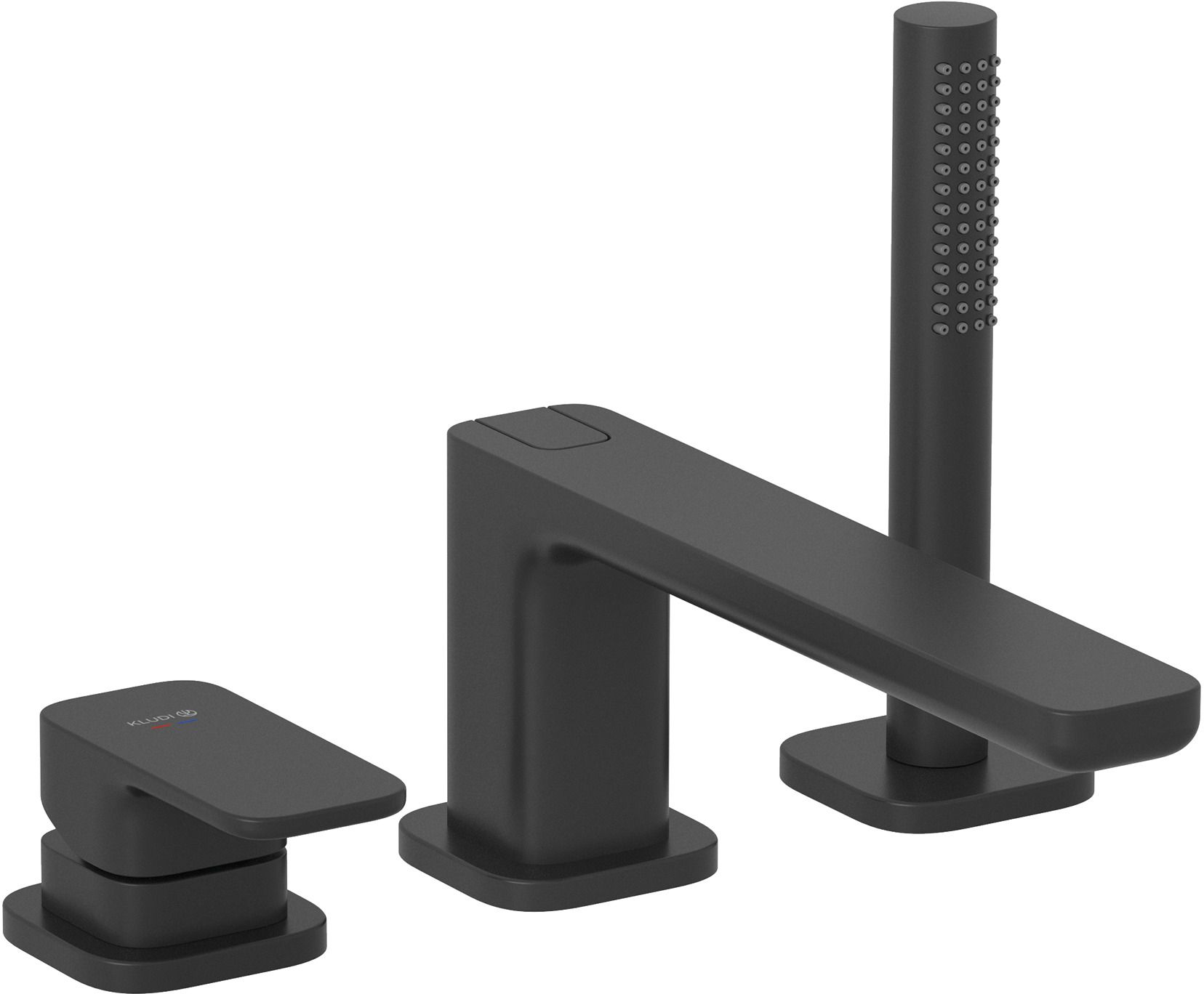 Kludi Renon mitigeur bain-douche pour baignoire noir 424483975