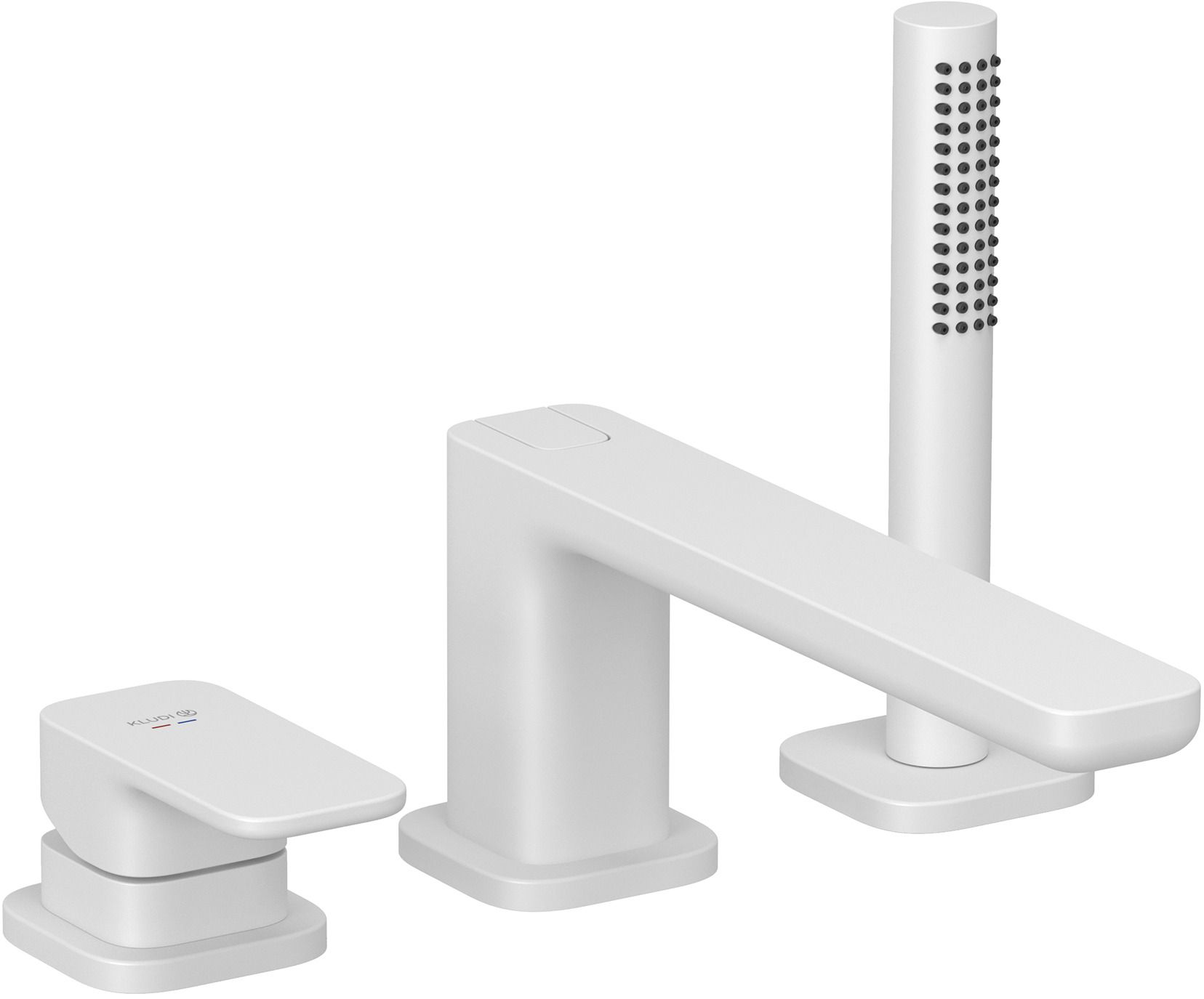 Kludi Renon mitigeur bain-douche pour baignoire blanc 424485375